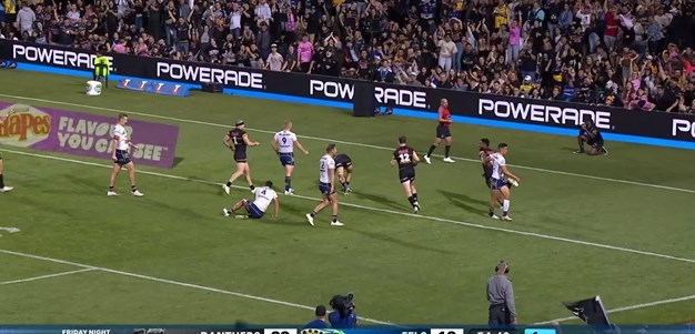 Tago celebrates 50 NRL games with a try