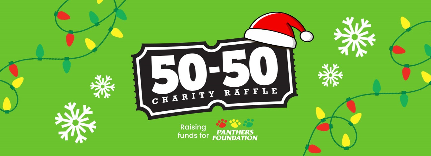 The 50-50 Christmas Raffle returns