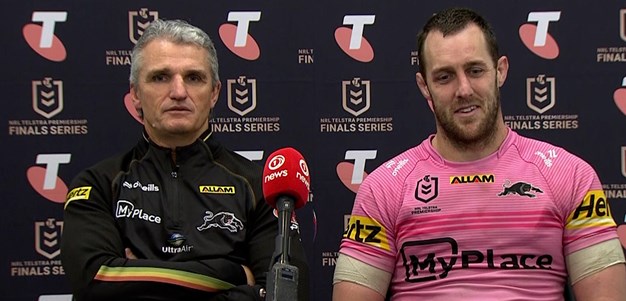 Press Conference: Panthers v Warriors