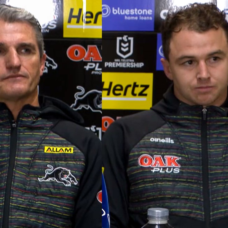 Press Conference: Panthers v Knights
