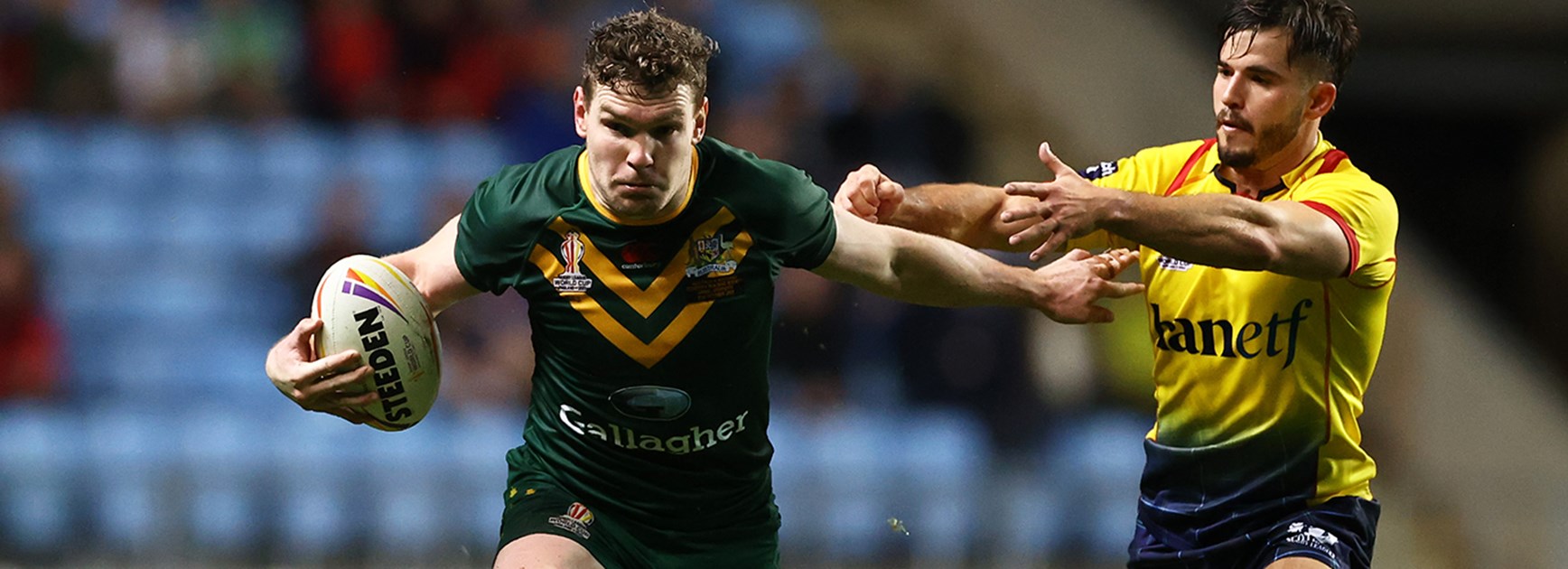 Flying 'Foxx' to the four as Kangaroos smash Scotland