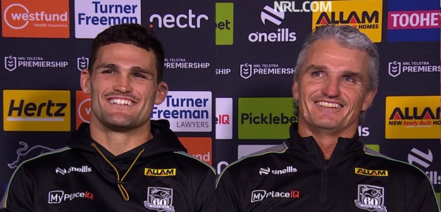 Press Conference: Panthers v Raiders