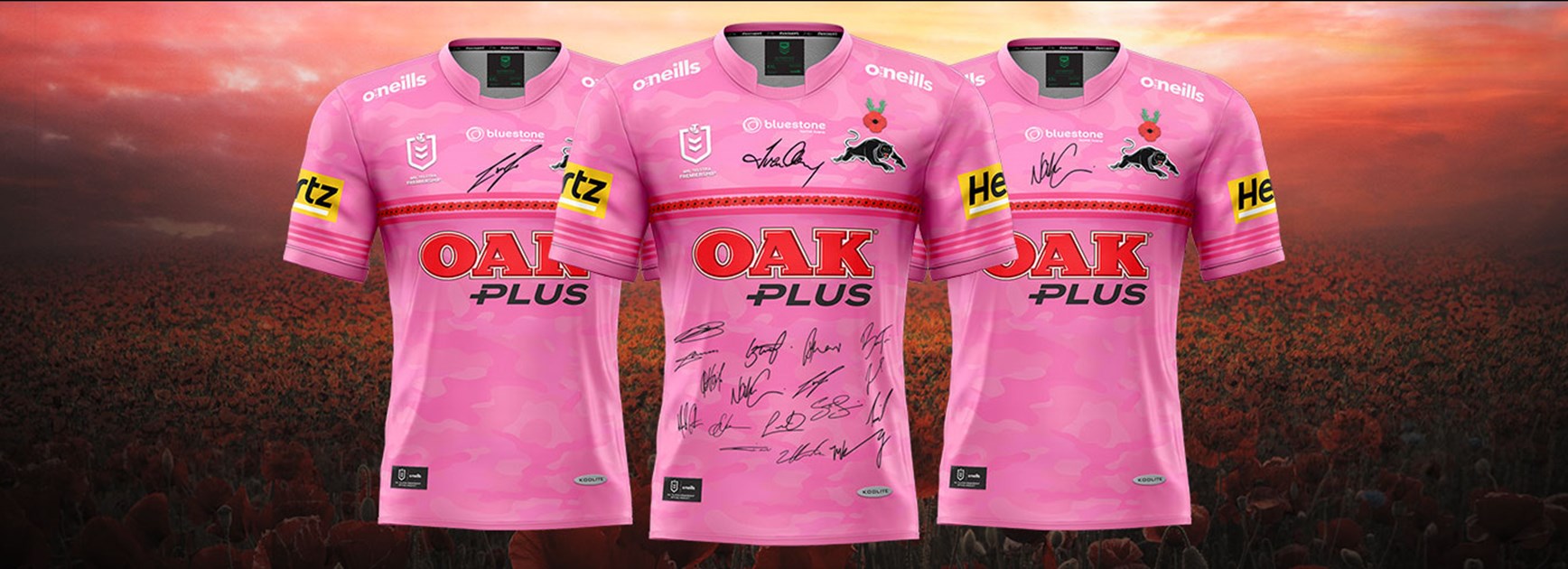 Panthers ANZAC Round Jersey Auction