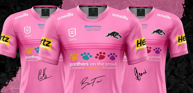 Panthers on the Prowl Jersey Auction