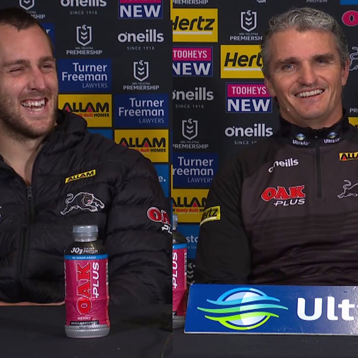 Press Conference: Panthers v Sharks