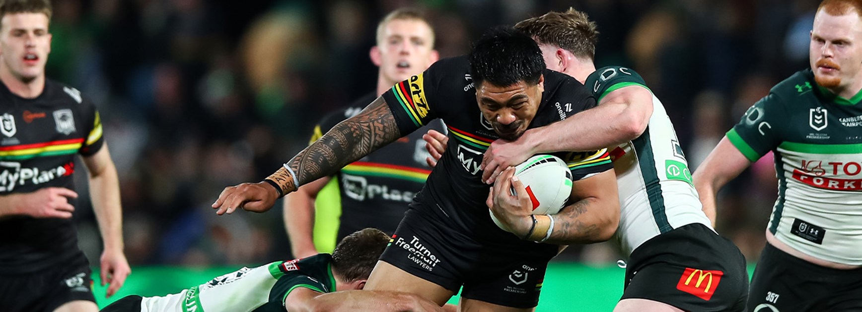 Leota cops crusher tackle charge