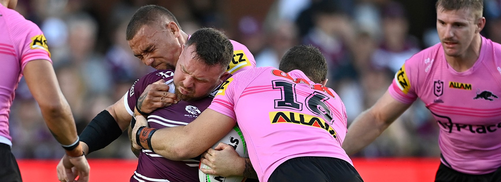 DCE shines as Sea Eagles beat Panthers on special night