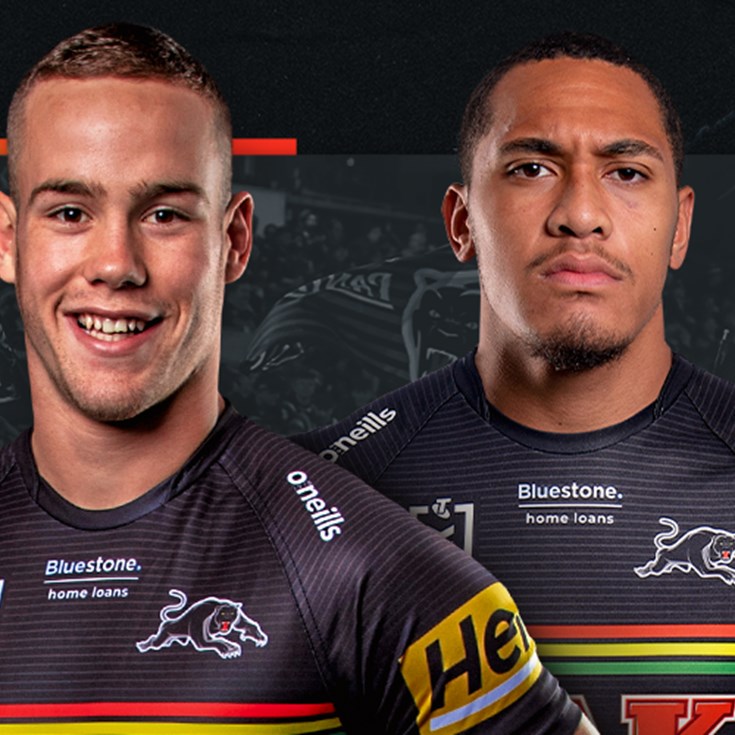Panthers re-sign promising young forwards