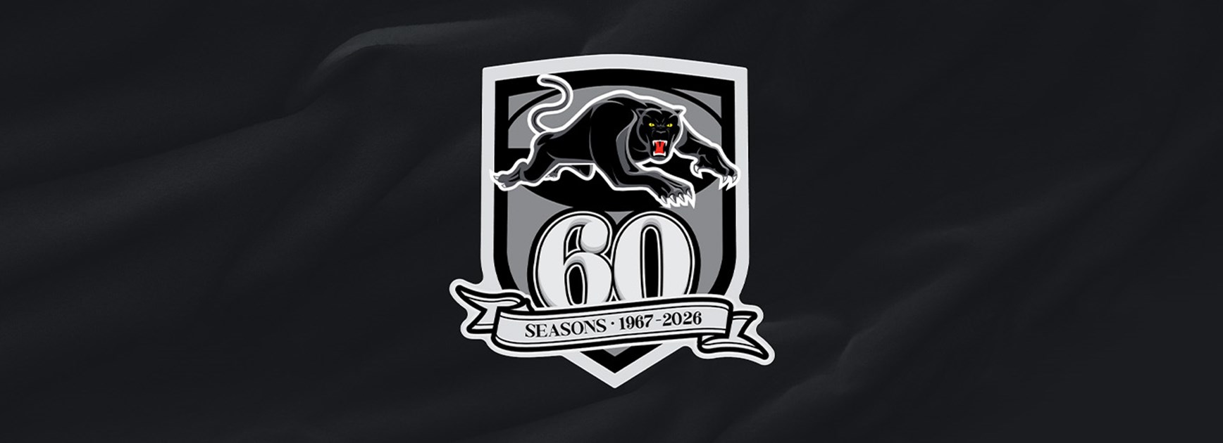 Panthers reveals commemorative 60th season logo