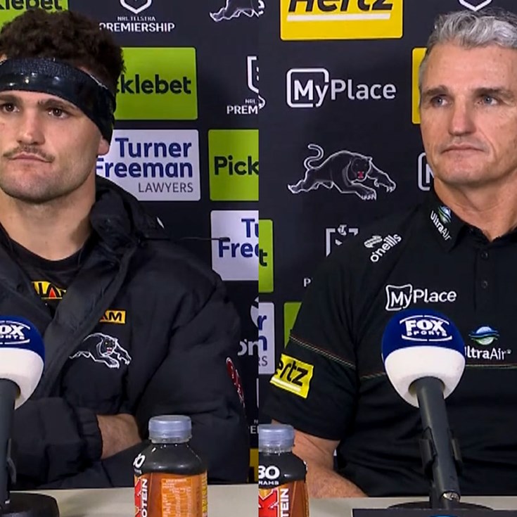 Press Conference: Panthers v Raiders