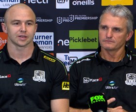 Press Conference: Panthers v Titans