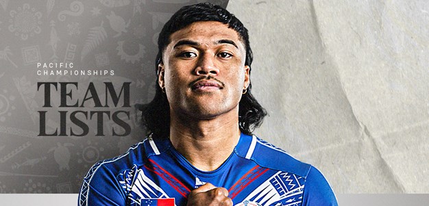 Pacific Championships Team Lists: Week 1