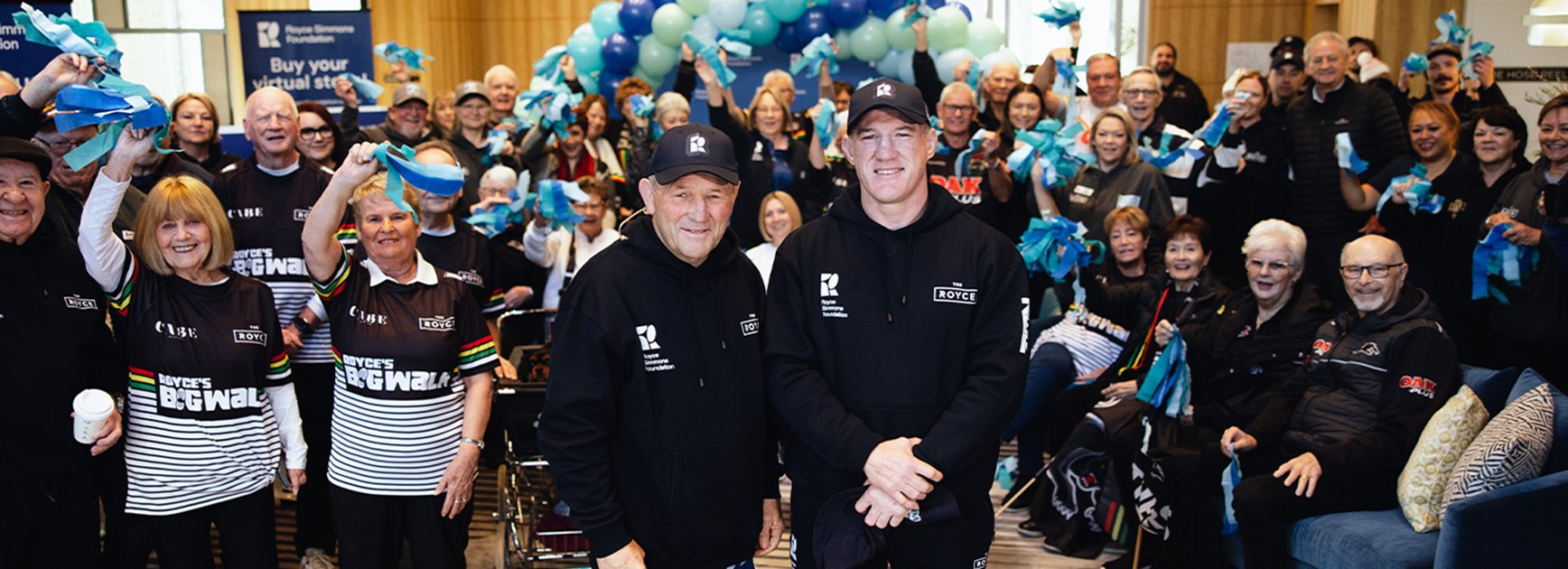 Royce Simmons embarks on The Big Walk