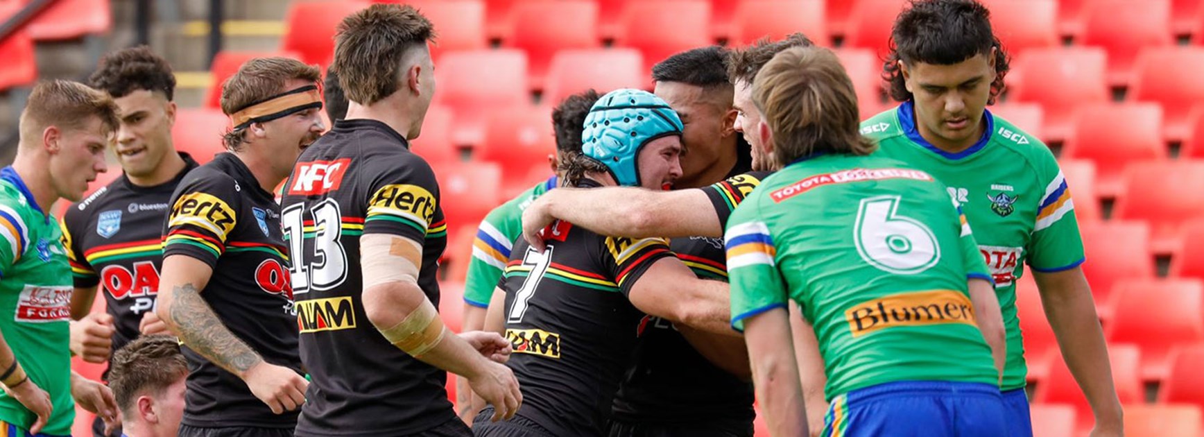 Young Panthers dominate Raiders