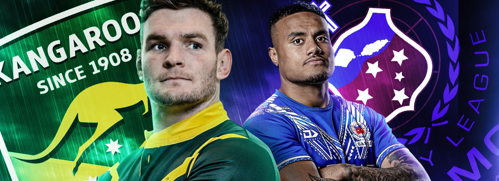 Gallagher Kangaroos v Toa Samoa: Both sides 1-17 with no late changes