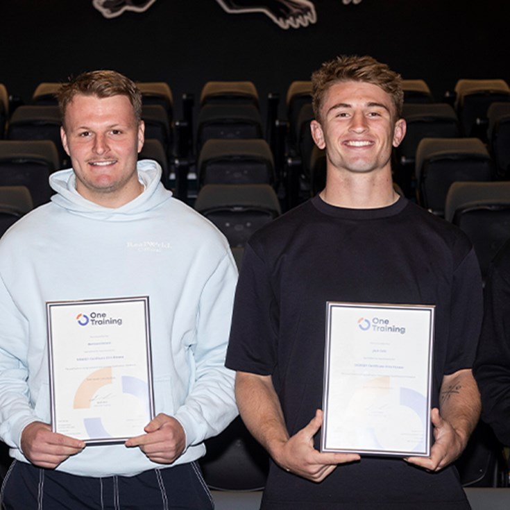Panthers Quartet Graduate with Fitness Qualifications