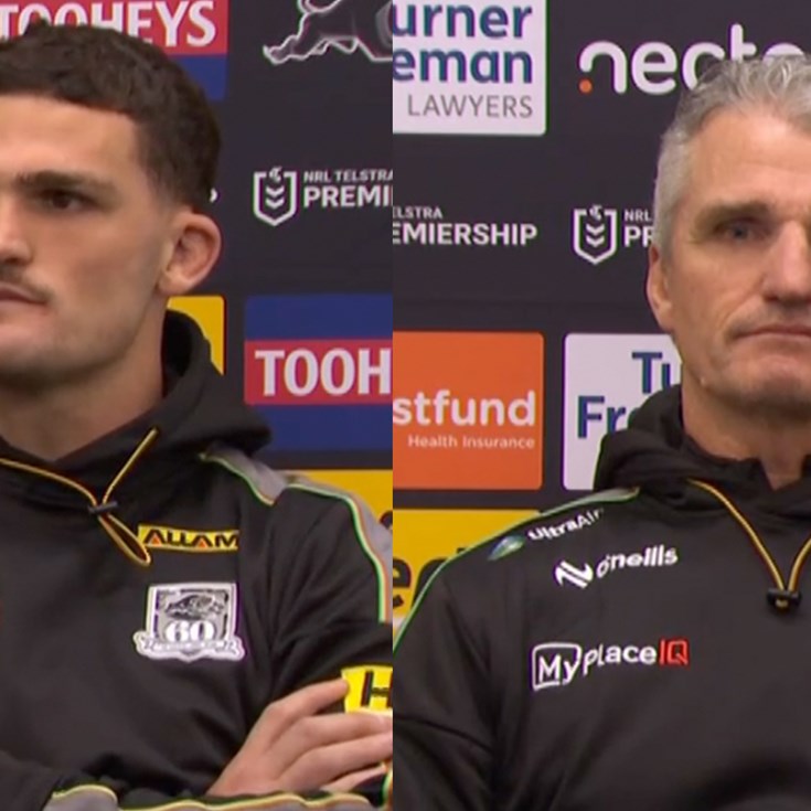 Press Conference: Panthers v Warriors