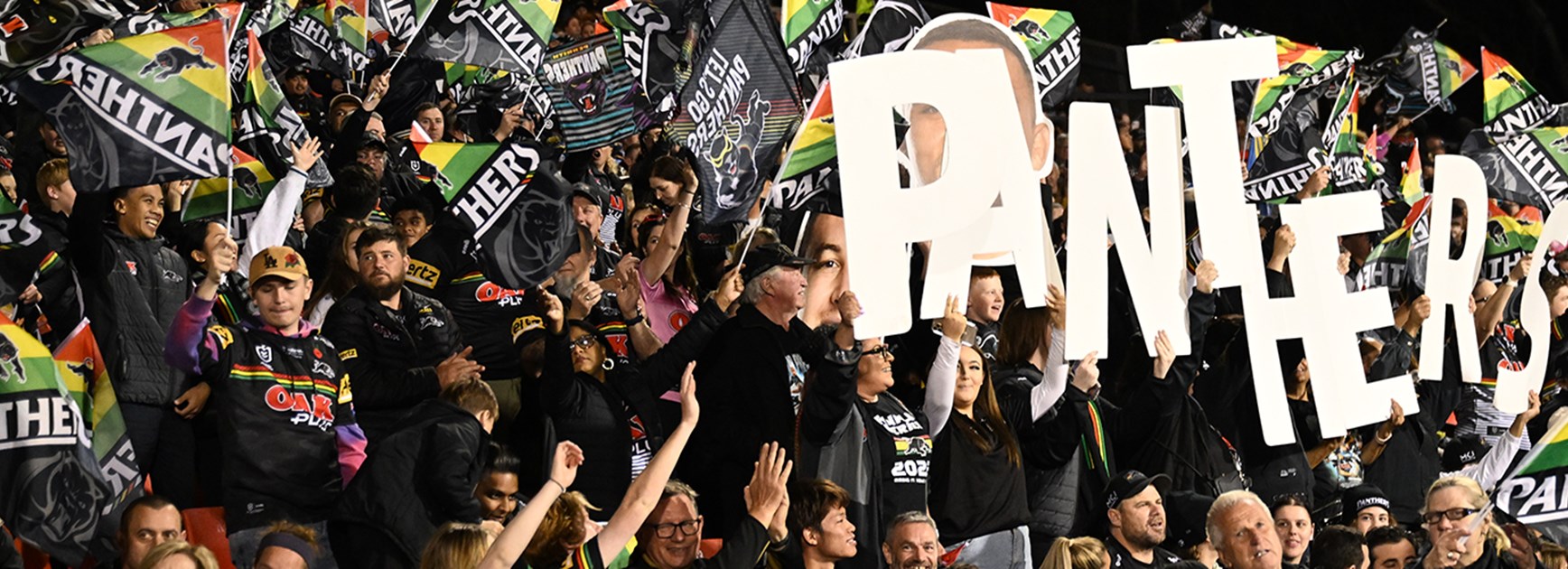 A sea of black: Panthers' fans on the verge of breaking 20-year record
