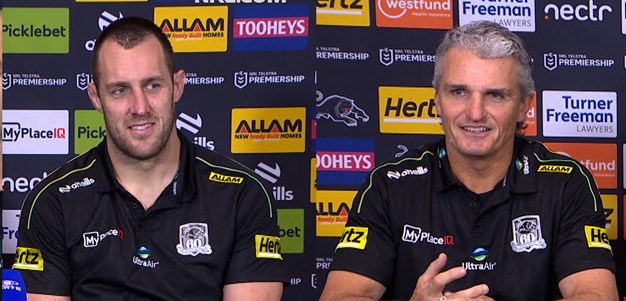 Press Conference: Panthers v Broncos