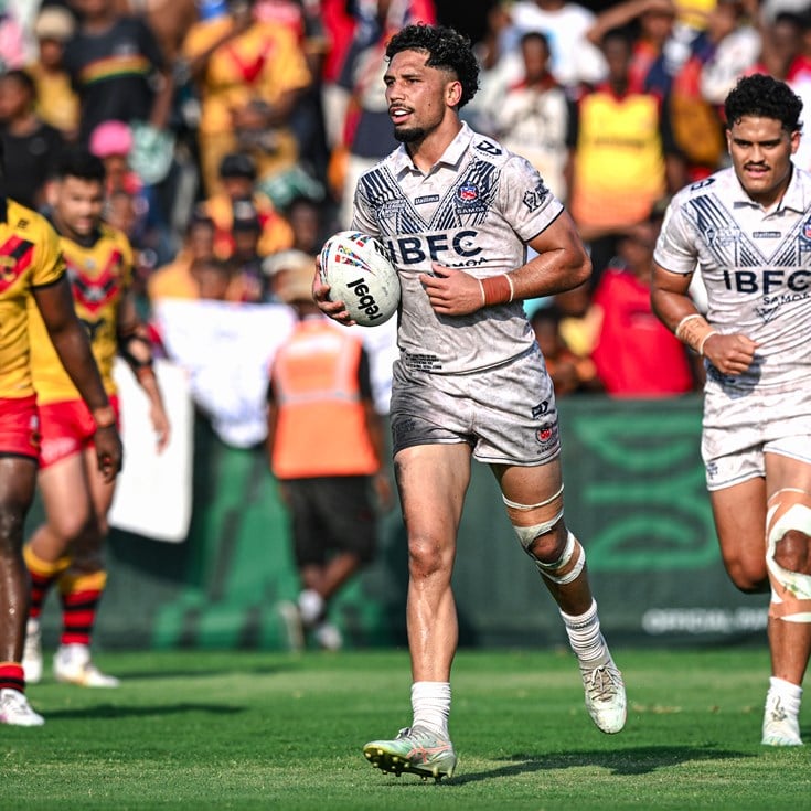 Tago scores as Samoa run riot