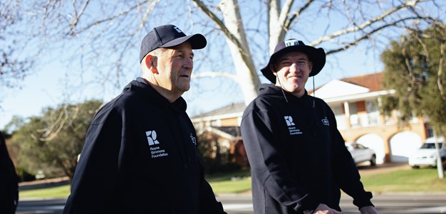 Simmons completes 300km journey