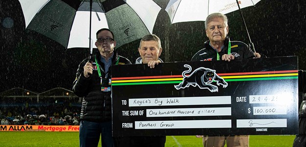 Panthers chips in $100k to Royce’s Big Walk