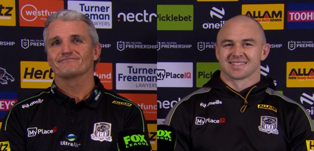 Press Conference: Panthers v Warriors