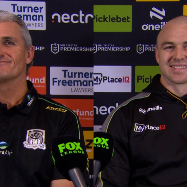Press Conference: Panthers v Warriors