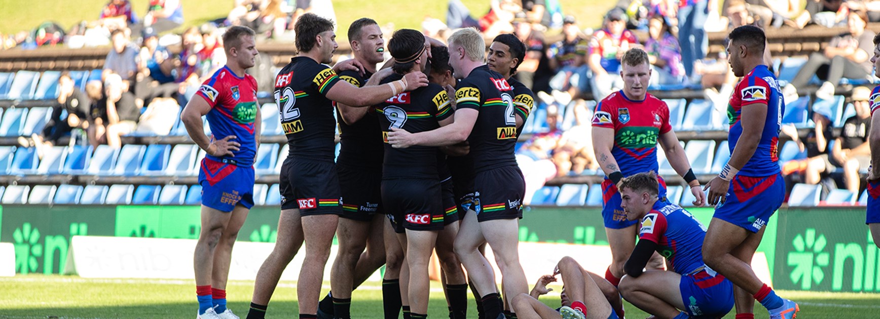 Panthers produce clinical performance to punish Knights