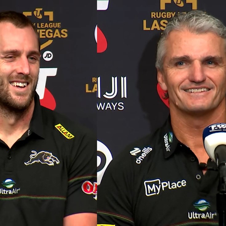 Press Conference: Panthers v Sharks
