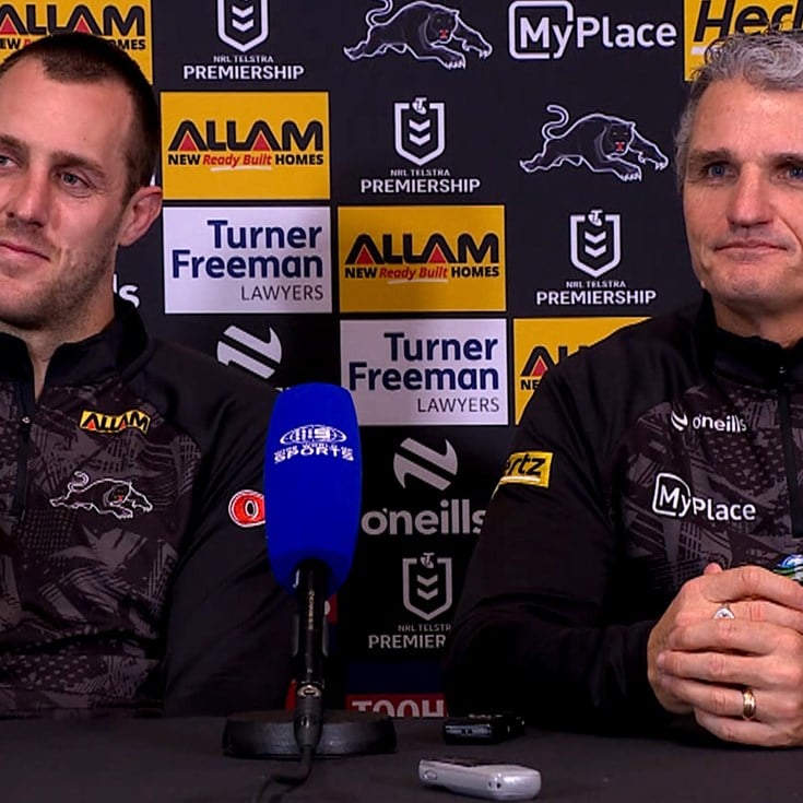Press Conference: Panthers v Eels