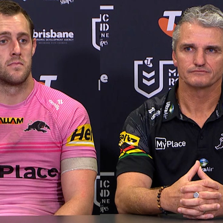 Press Conference: Panthers v Warriors