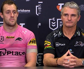 Press Conference: Panthers v Warriors