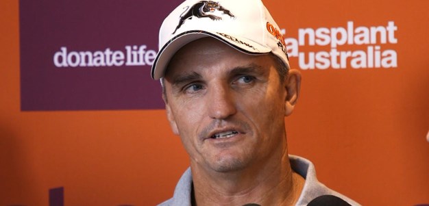 Cleary addresses media on Gould, Bennett and Wests Tigers