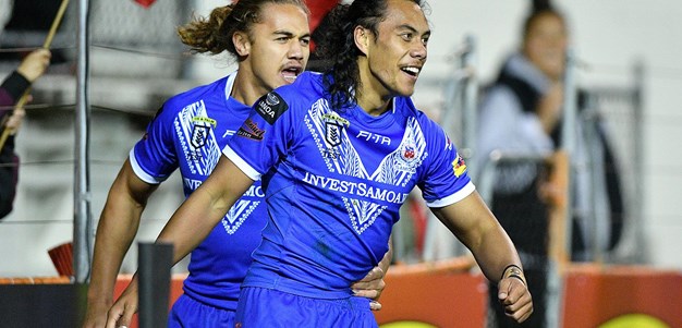 Luai opens the scoring for Samoa