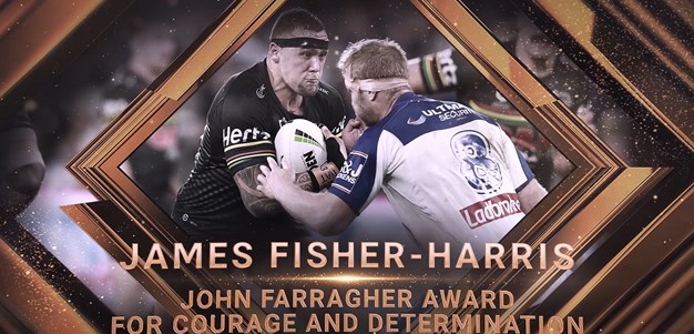 2019 John Farragher Award for Courage and Determination: James Fisher-Harris