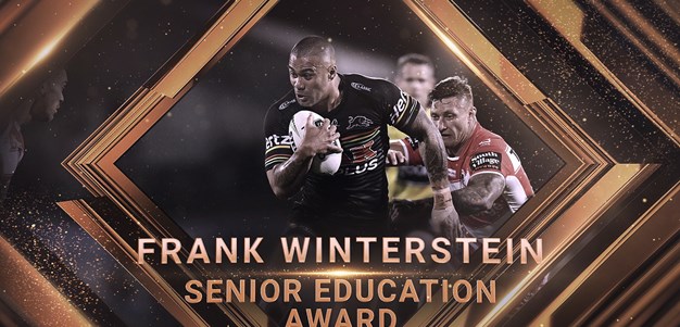 2019 Senior Education Award: Frank Winterstein