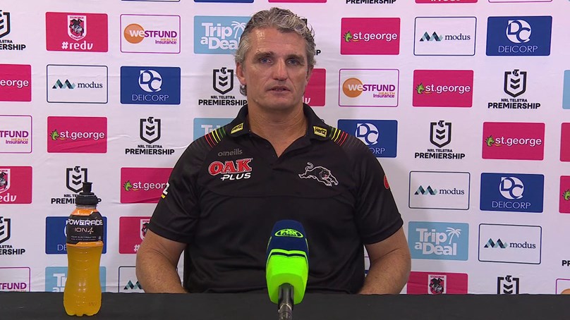 Press Conference: Panthers v Dragons