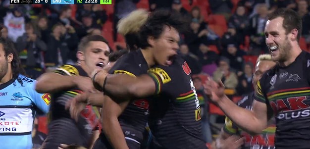Luai steps his way to a four-pointer