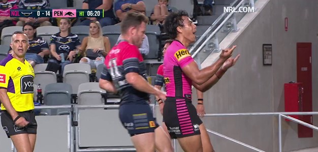 Luai provides the kick and looms up in support