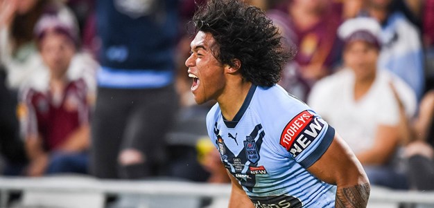 To'o grabs his first Origin try