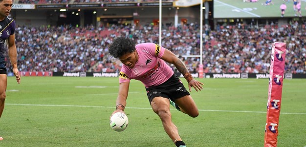 Kikau perfects the catch and pass