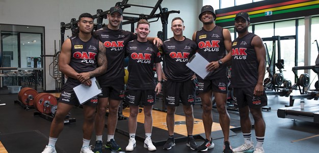 Panthers players take the reins