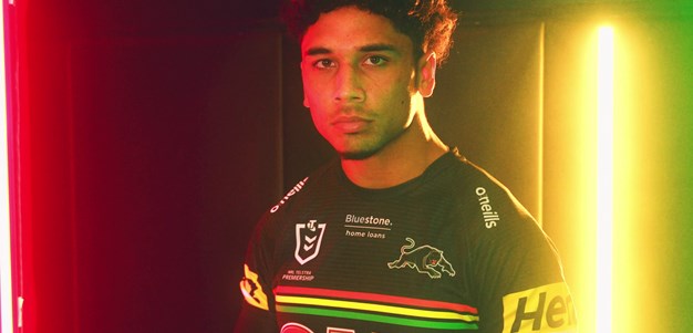 Izack Tago in Panthers colours