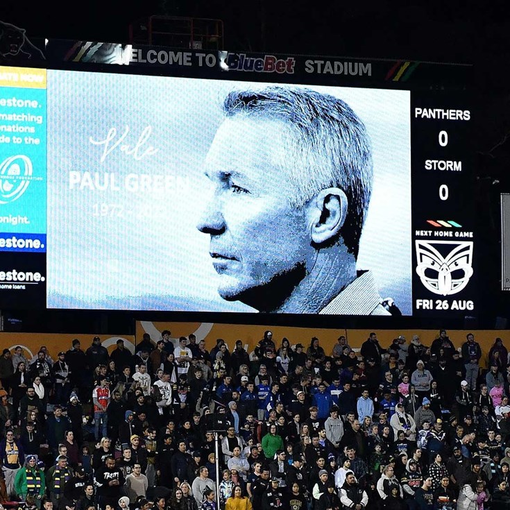 BlueBet Stadium pays respect to Paul Green