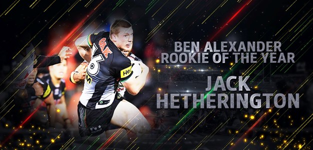 2018 Ben Alexander Rookie of the Year: Jack Hetherington