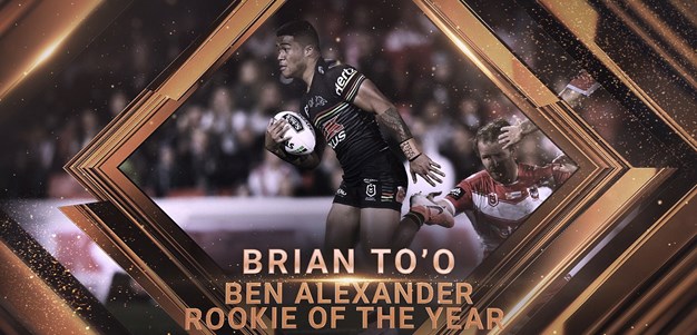 2019 Ben Alexander Rookie of the Year: Brian To'o