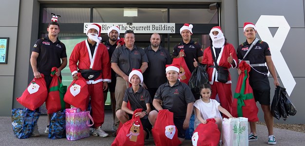 Panthers and Cobra spread Christmas cheer