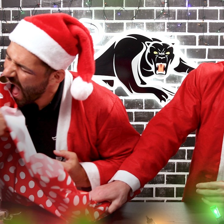 Panthers Xmas Wrapping Challenge: Episode 1