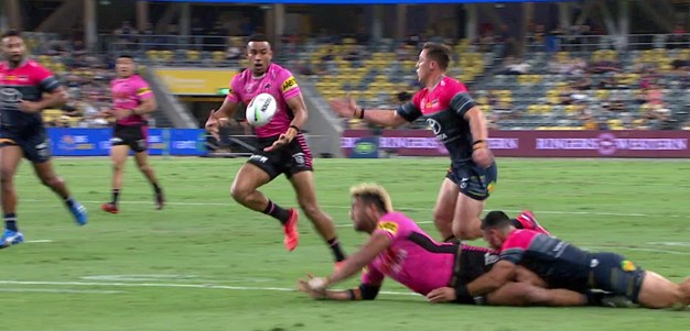 Kikau slices through and finds Crichton in support